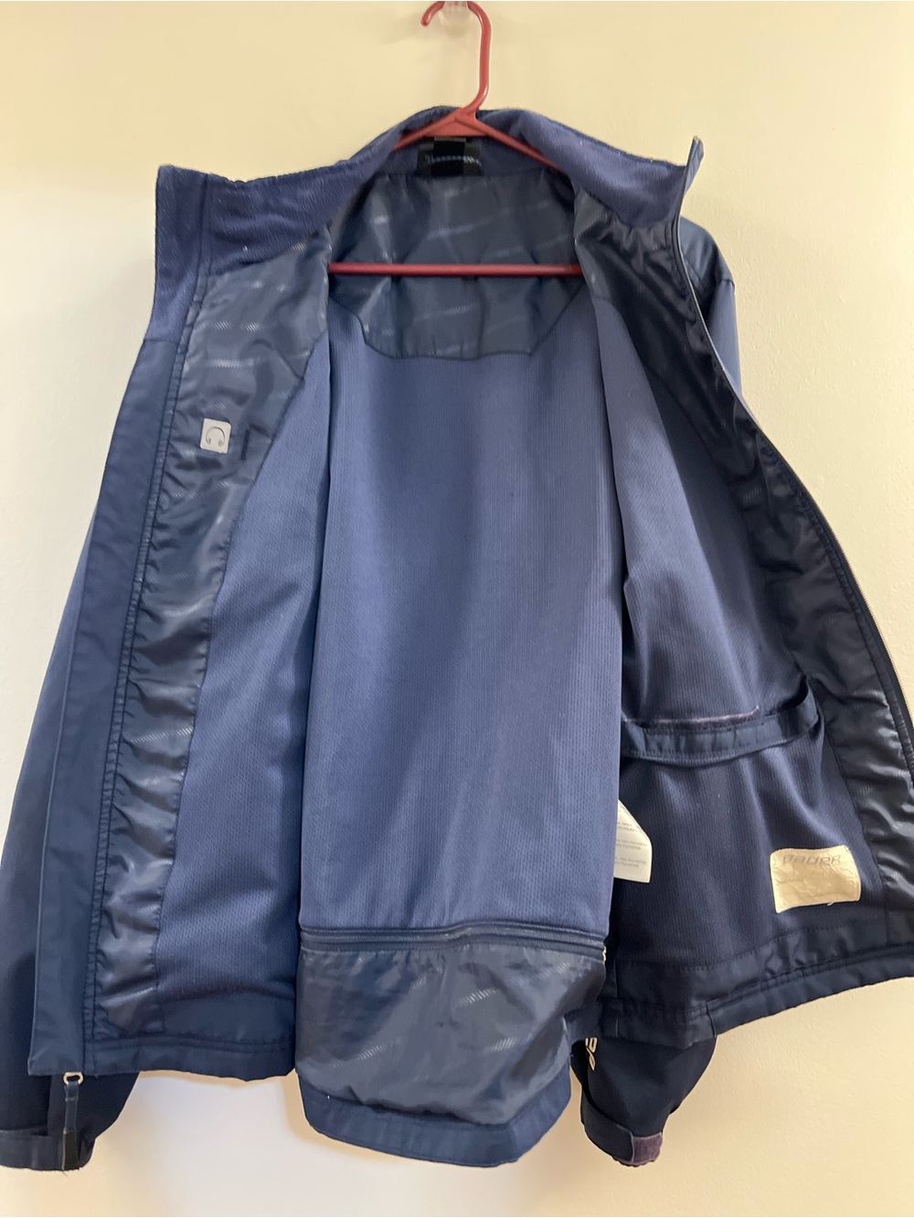Bauer Navy Blue Performance Softshell Jacket - Picture 2 of 16